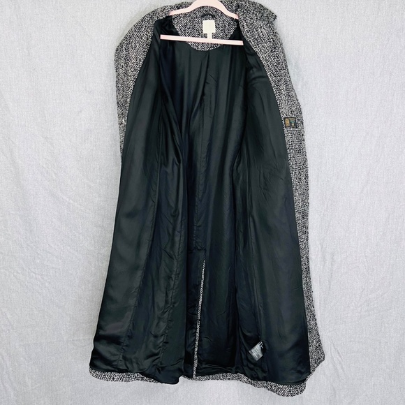 H&M Monteco S Collared Full Length Transition Fall Winter Coat Sustainable - Picture 6 of 16